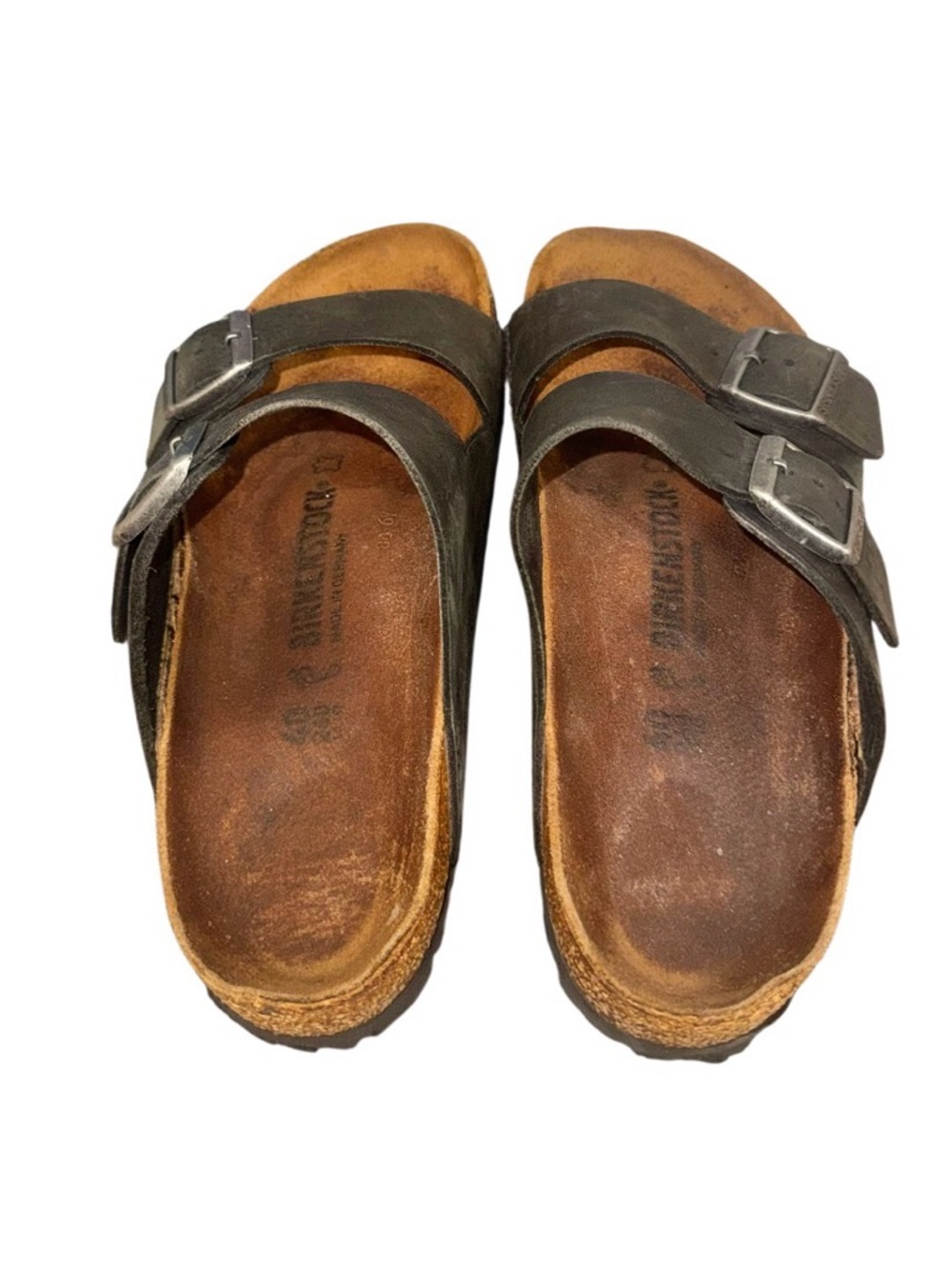 Birkenstock Arizona sandals womens’s shoes size 40 9 9.5 men’s size 7 - Picture 16 of 17